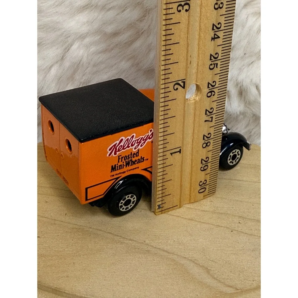Matchbox Model A Ford Kellogg's Frosted Mini-Wheats Orange Delivery Van 1979